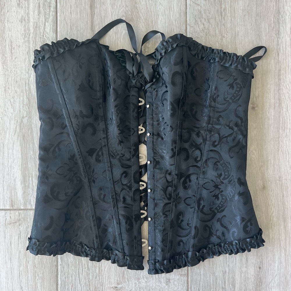 black corset